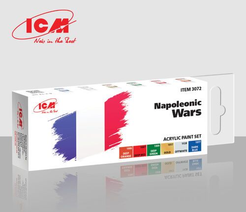 Acrylic Paint Set for Napoleonic Wars