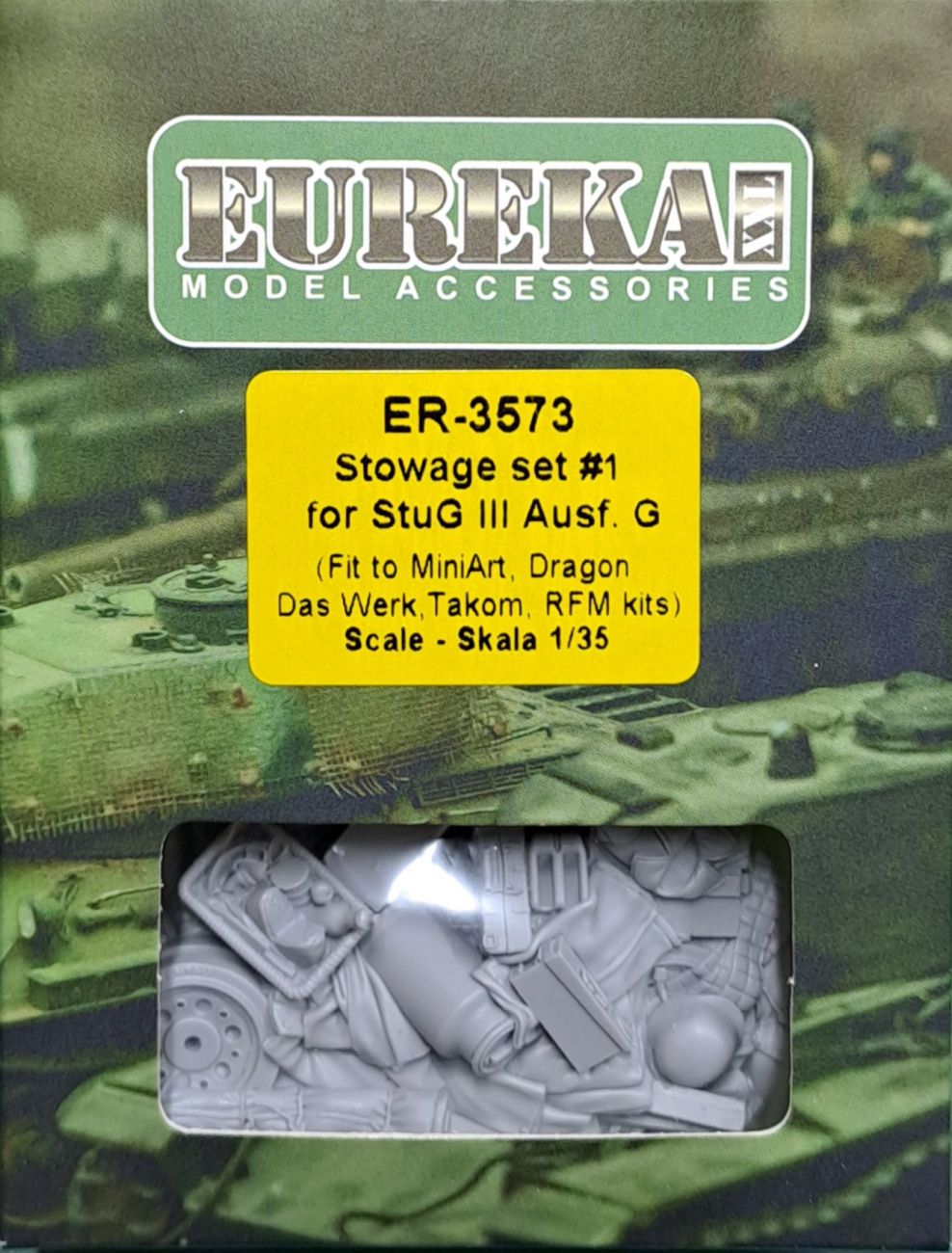 1:35 StuG III Ausf.G - Stowage Set (For Miniart, Dragon, Das Werk, Takom, RFM Kits)
