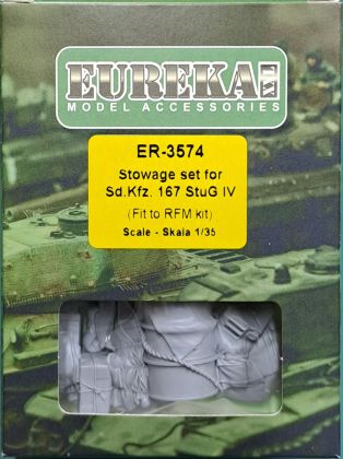1:35 Sd.Kfz.167 StuG IV - Stowage Set (For RFM Kit)