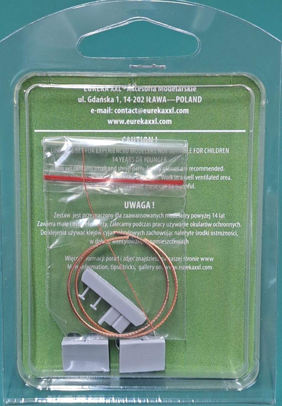 1:35 K2 'Black Panther' R.O.K. And Polish Army MBT - Twoing Cables And Holders (For Academy Kit)