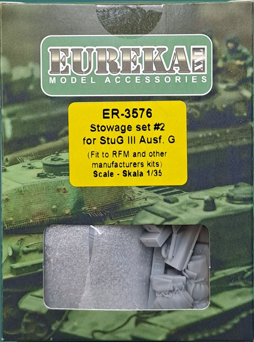 1:35 StuG III Ausf.G - Stowage Set#2 (For Miniart, Dragon, Das Werk, Takom, RFM Kits)