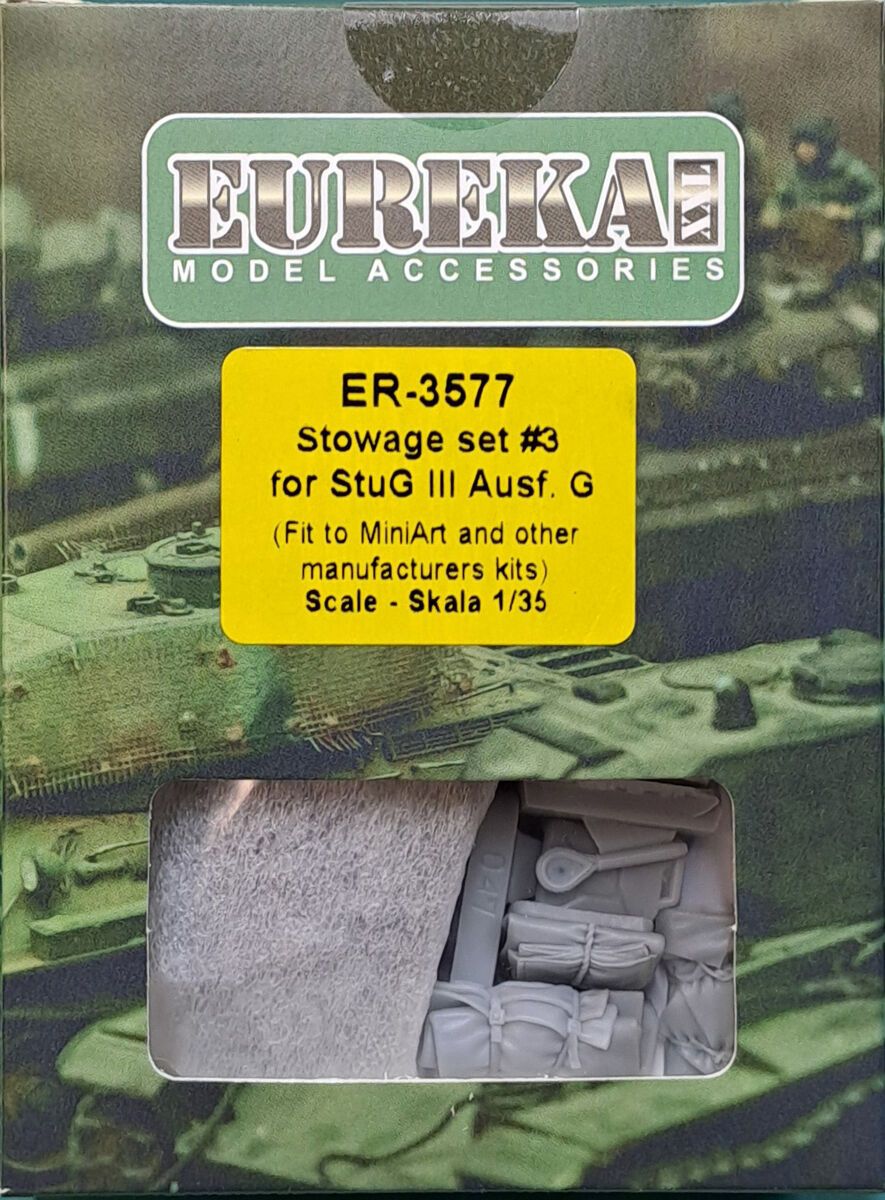 1:35 StuG III Ausf.G - Stowage Set#3 (For Miniart, Dragon, Das Werk, Takom, RFM Kits)
