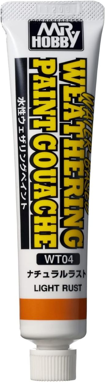 Weathering Water-Based Paint Gouache Light Rust