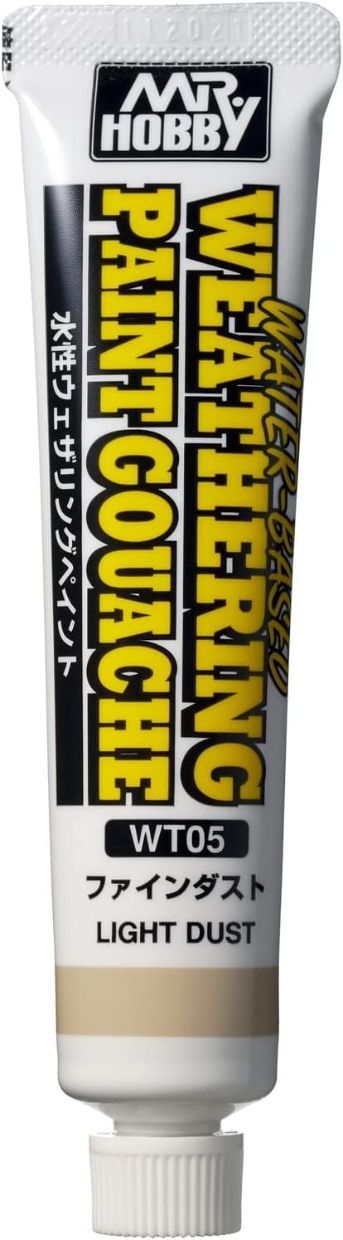 Weathering Water-Based Paint Gouache Light Dust