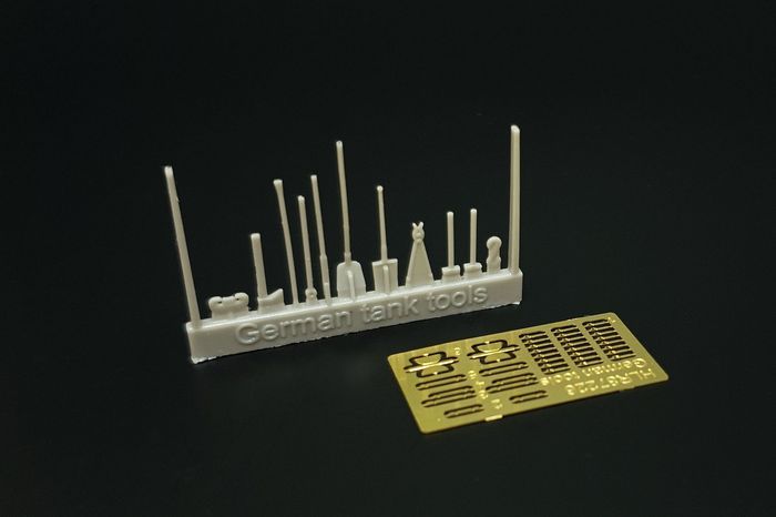 1:87 German tank tools