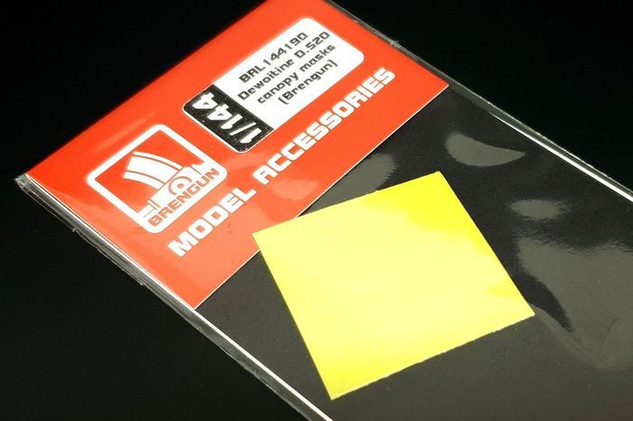 1:144 Dewoitine D.520 canopy masks (Brengun)