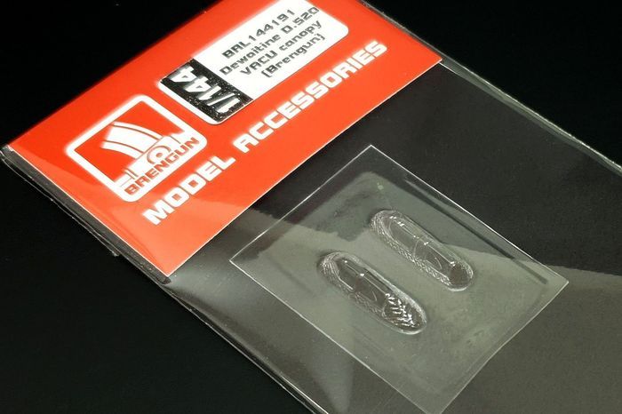 1:144 Dewoitine D.520 VACU canopy (Brengun)