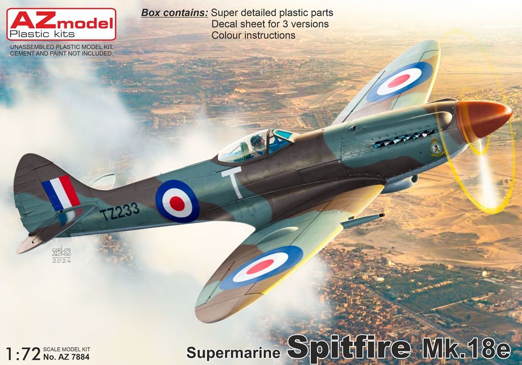 1:72 Spitfire Mk.18e