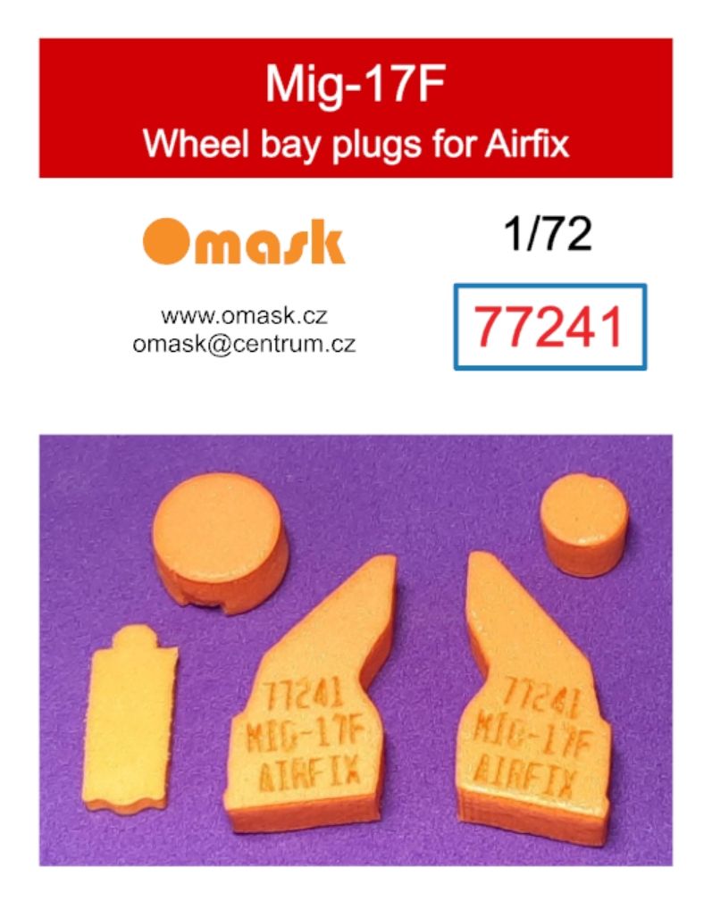 1:72 Mig-17F wheel bay plugs (for Airfix)