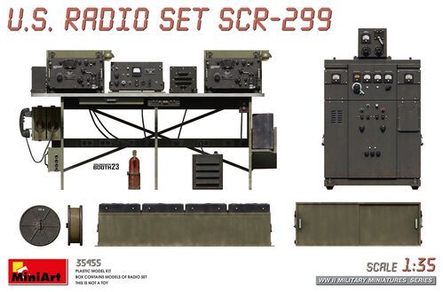 1:35 U.S. RADIO SET SCR-299