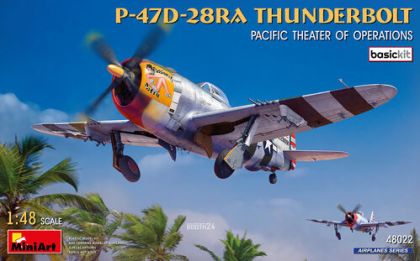 1:48 P-47D-28RA THUNDERBOLT. PACIFIC THEATER OF OPERATIONS. BASIC KIT