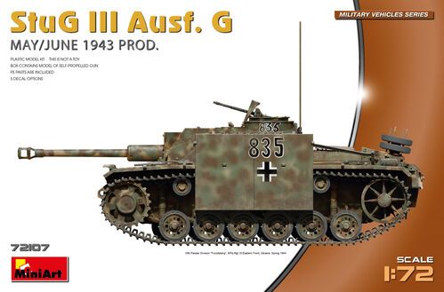 1:72 StuG III Ausf. G MAY/JUNE 1943 PROD.
