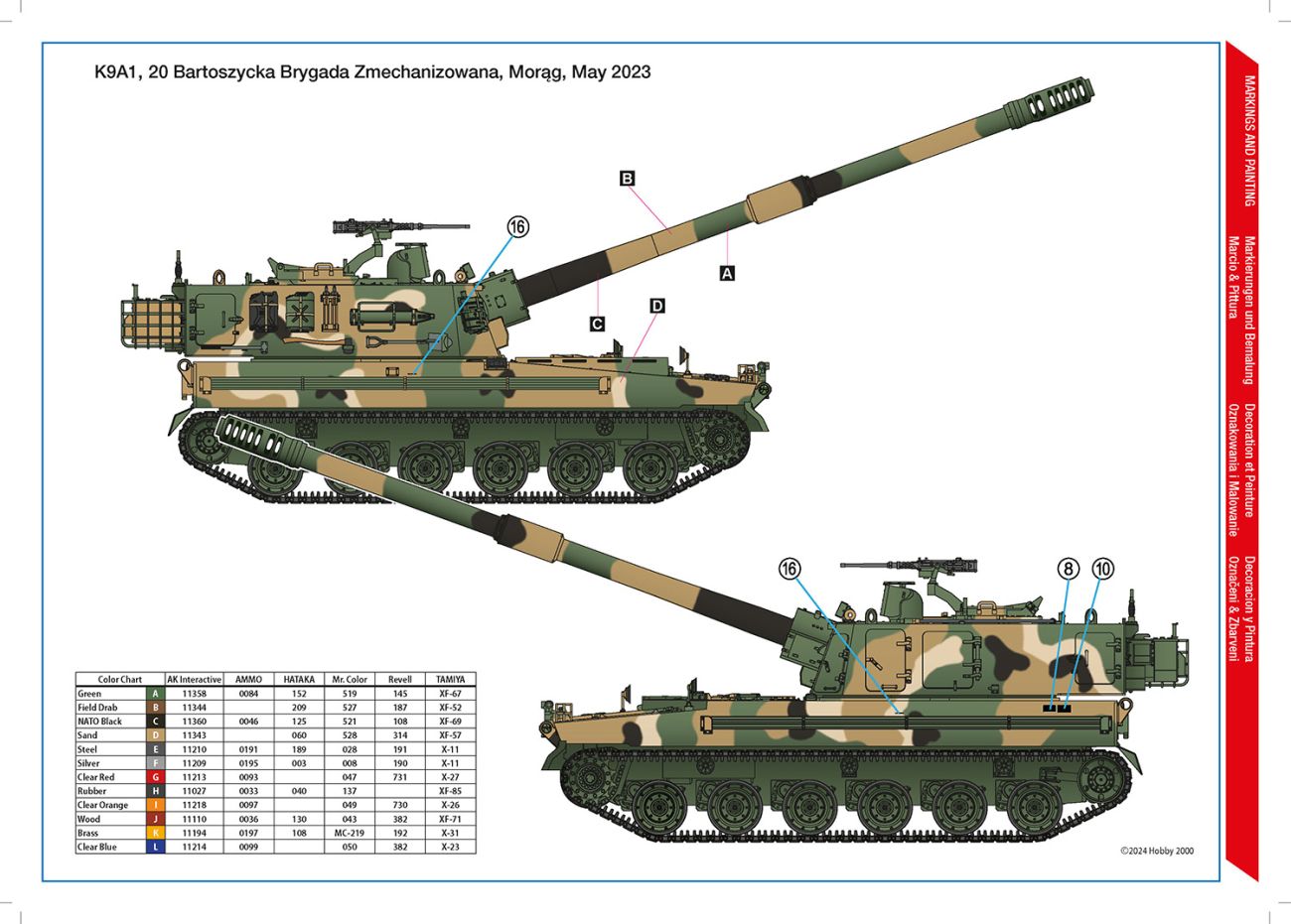 1:35 K9A1 'Thunder' Polish Army SPH - Special Edition