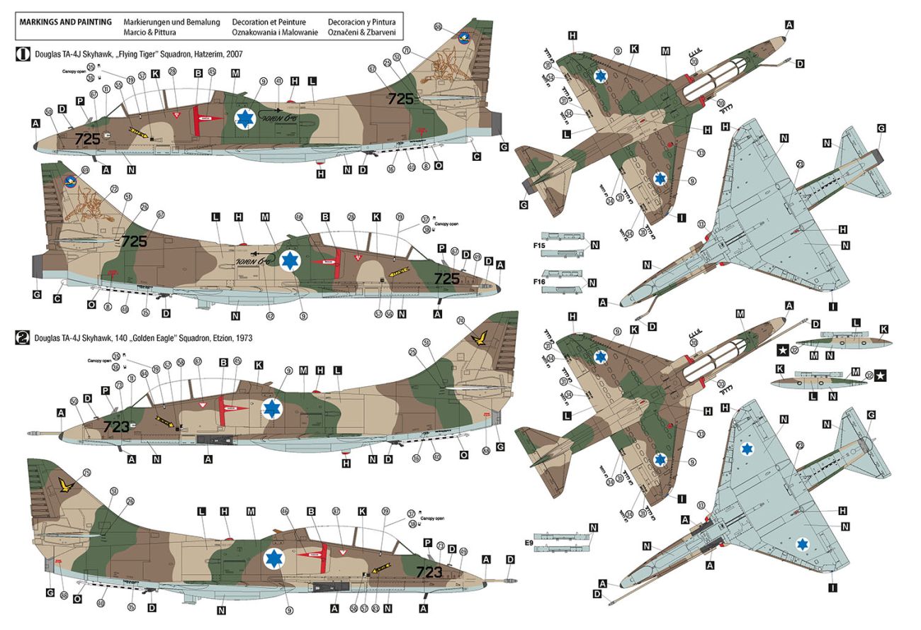 1:48 Douglas TA-4H/TA-4J Skyhawk IAF