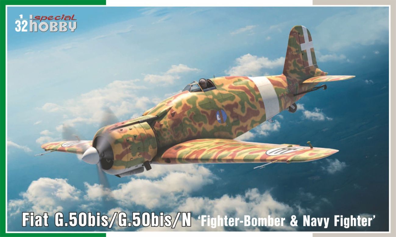 1:32 Fiat G.50bis/G.50bis/N ‘Fighter-Bomber & Navy Fighter’