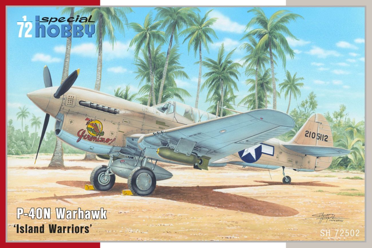 1:72 P-40N Warhawk ‘Island Warriors’