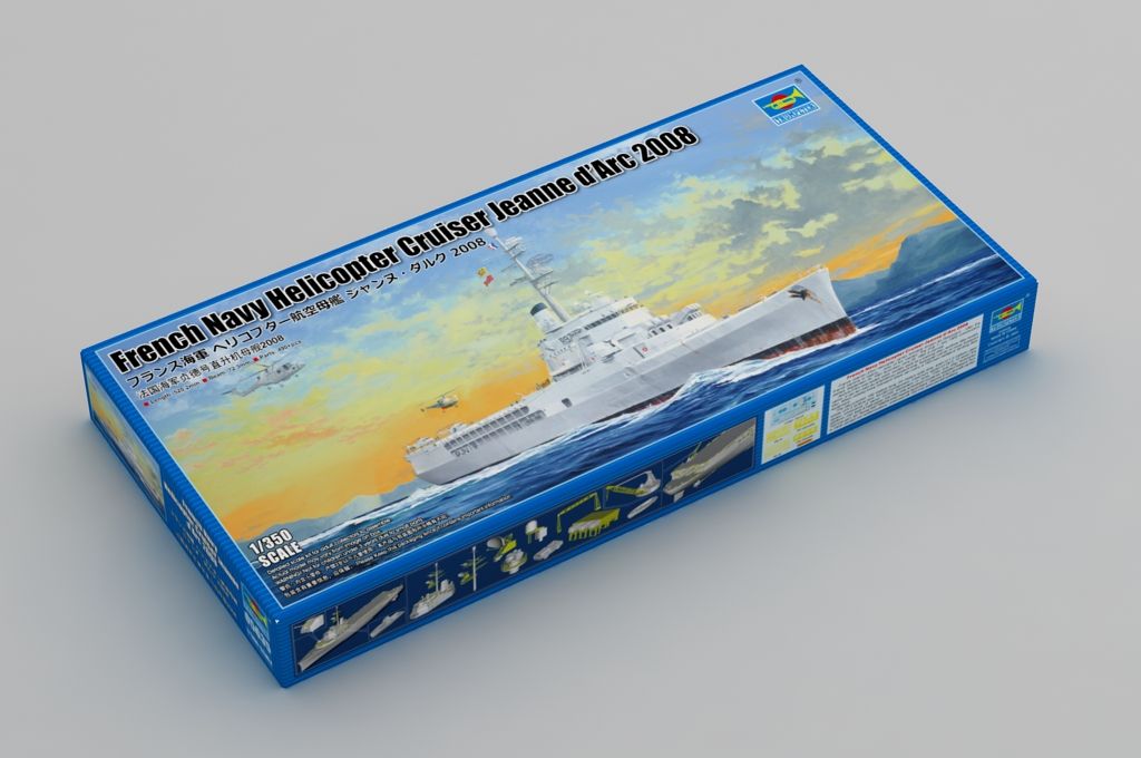 1:350 French Navy Helicopter Cruiser Jeanne d’Arc (2008)