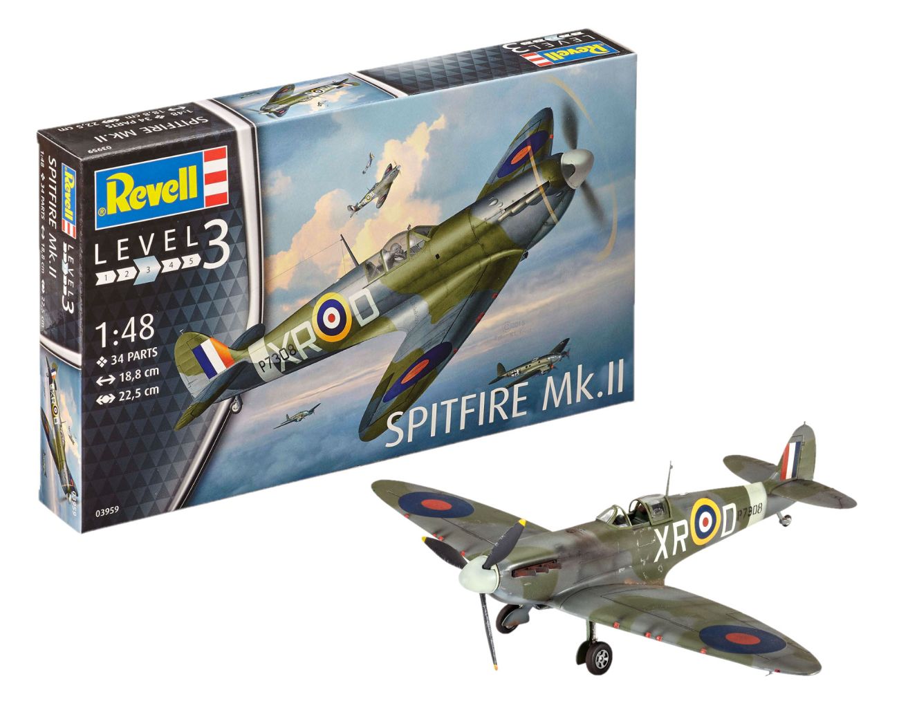 1:48 Supermarine Spitfire Mk.II