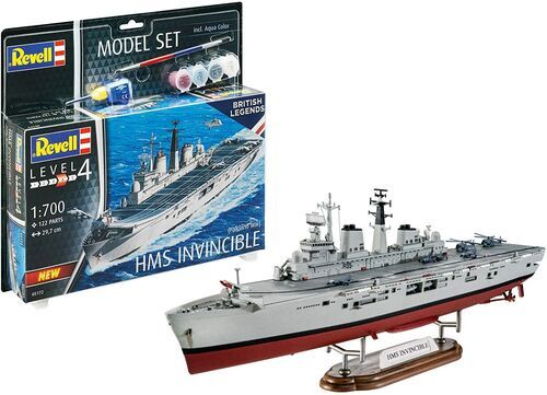 1:700 HMS Invincible (Falkland War) - Model Set