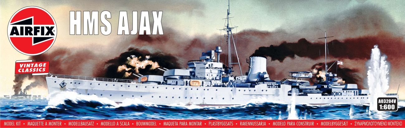 1:600 H.M.S. Ajax