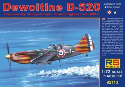 1:72 Dewoitine D-520