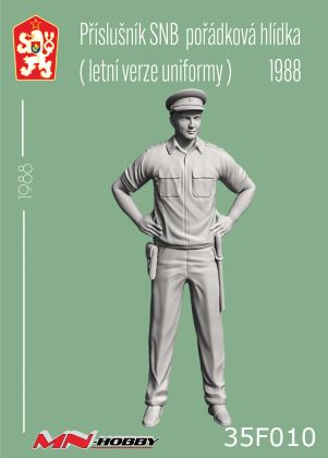 1:35 Příslušník SNB v uniformě vzor 67 (Oliva) 1987