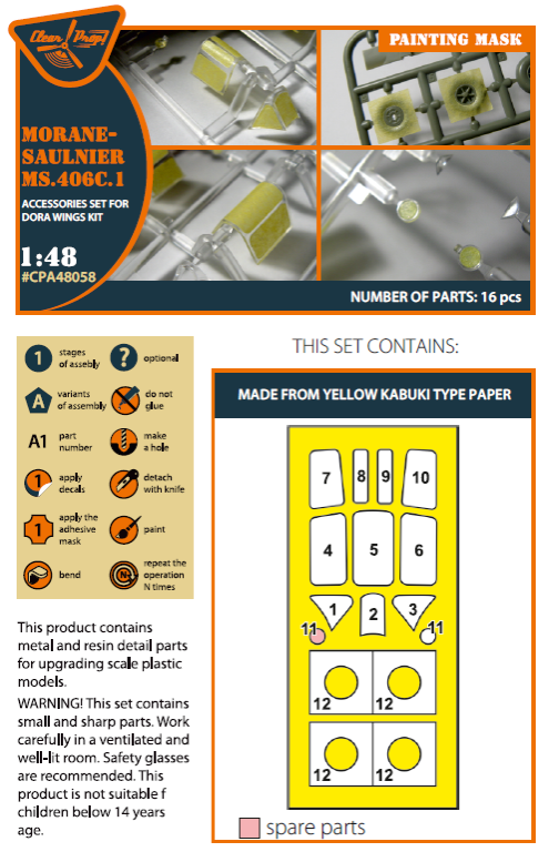 1:48 Morane-Saulnier MS.406C.1