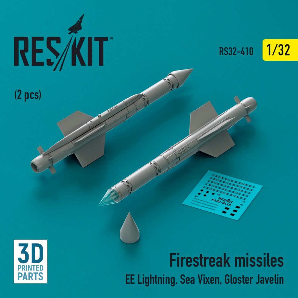1:32 Firestreak missiles (2 pcs)
