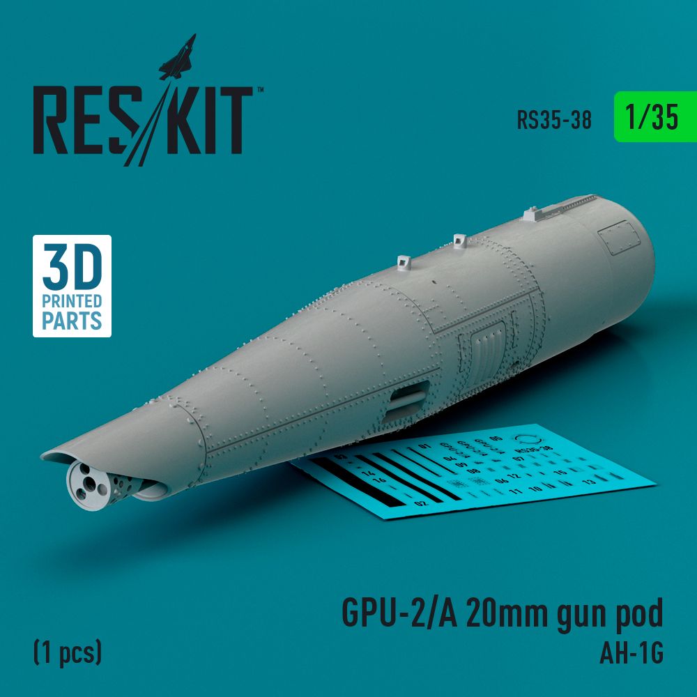 1:35 GPU-2/A 20mm gun pod (1 pcs)