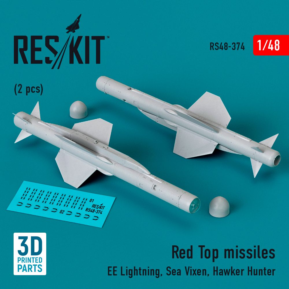 1:48 Red Top missiles (2pcs)