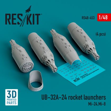 1:48 UB-32A-24 rocket launchers (4 pcs)