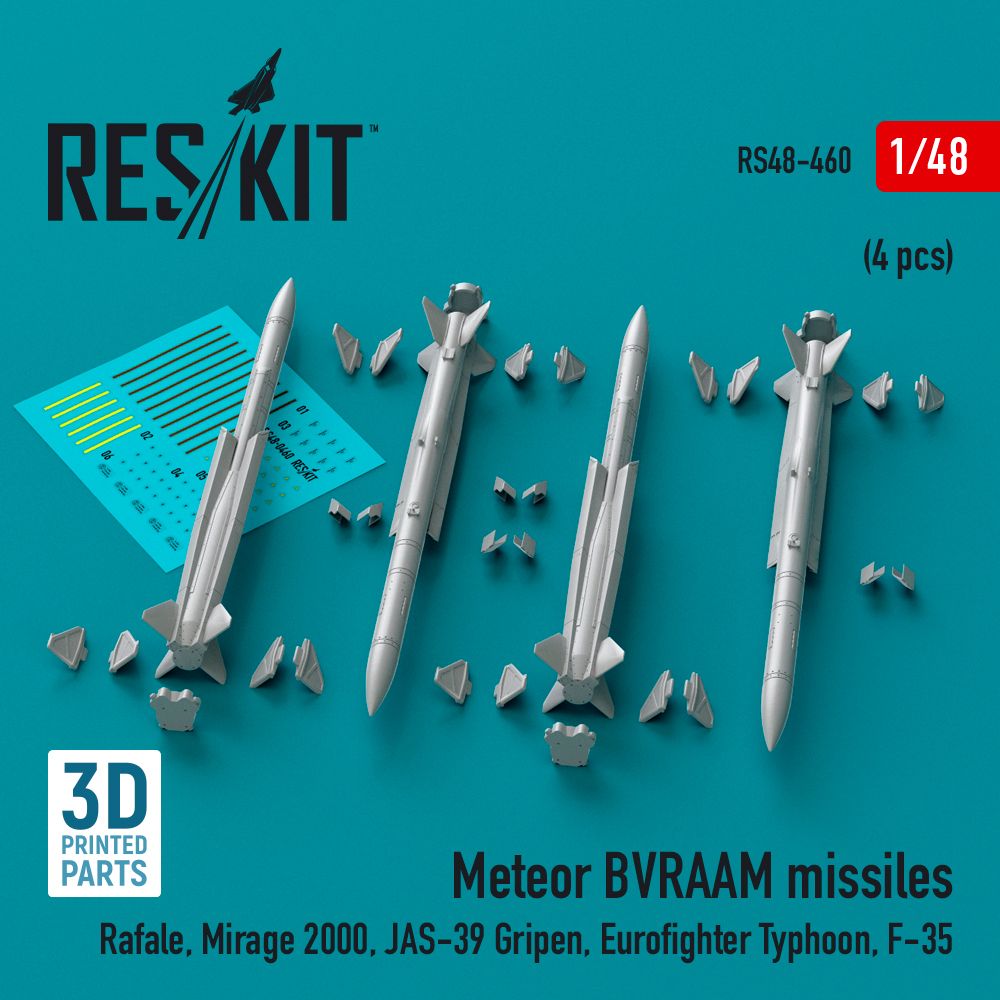 1:48 Meteor BVRAAM missiles (4 pcs)