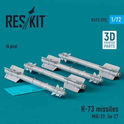 1:72 R-73 missiles (4 pcs)