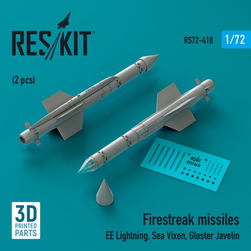 1:72 Firestreak missiles (2pcs)