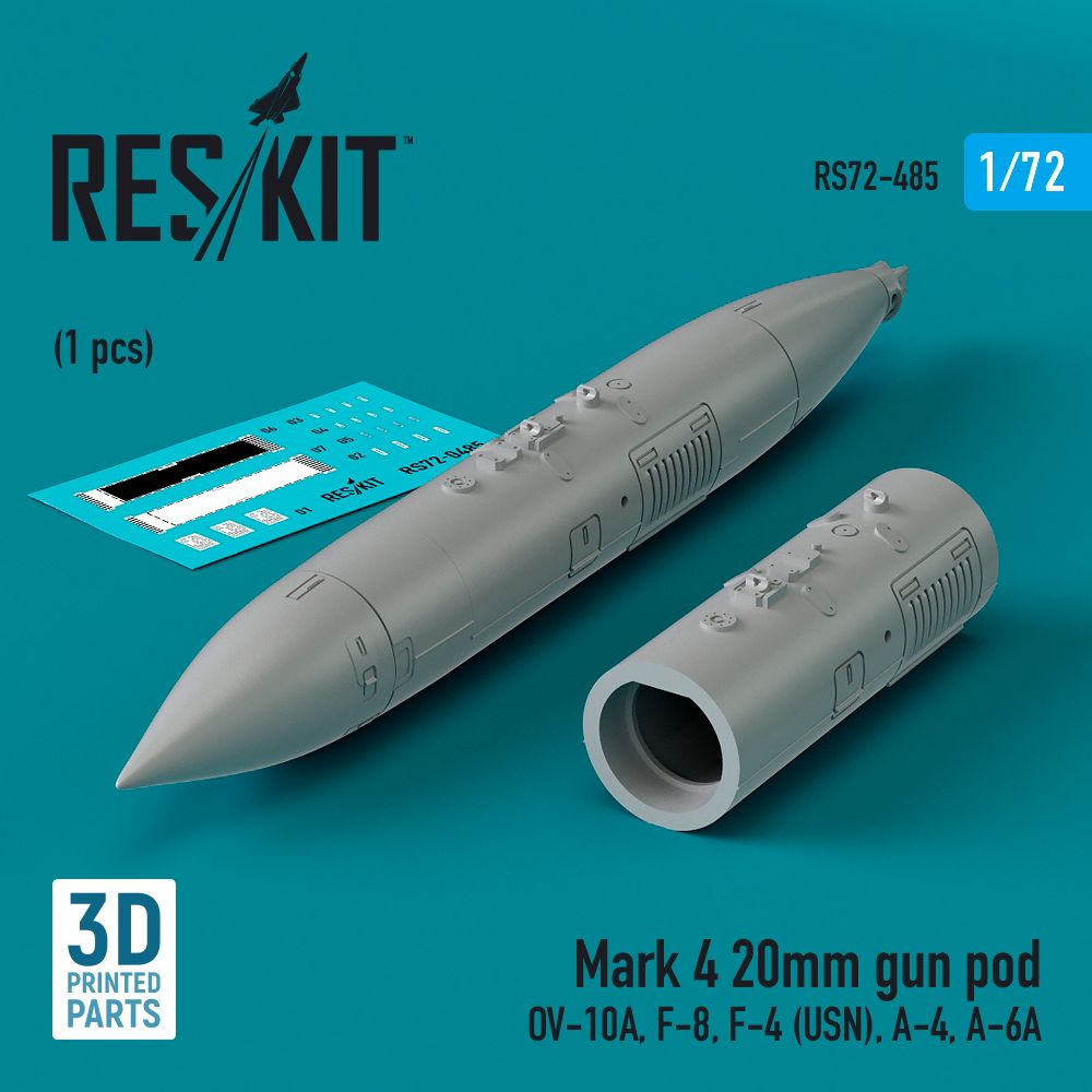 1:72 Mark 4 20mm gun pod (1 pcs)