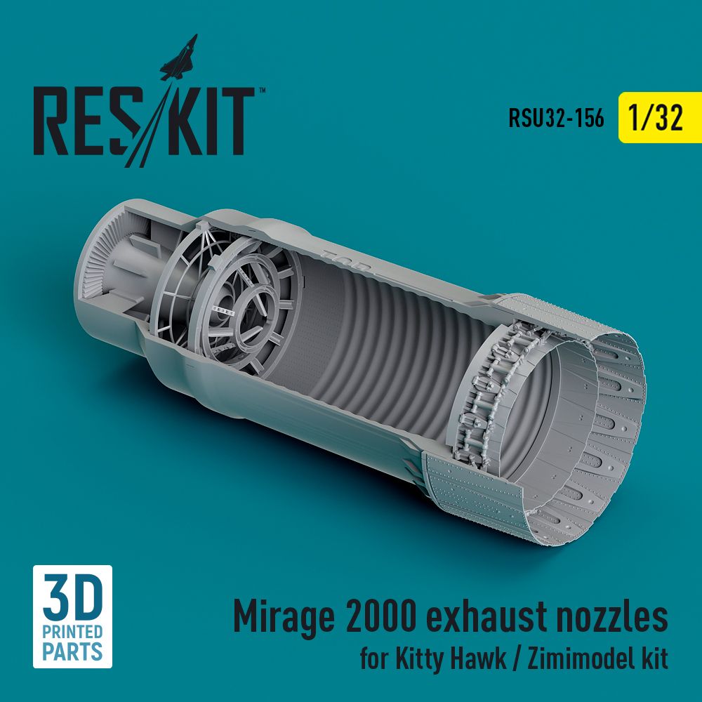1:32 Mirage 2000 exhaust nozzle