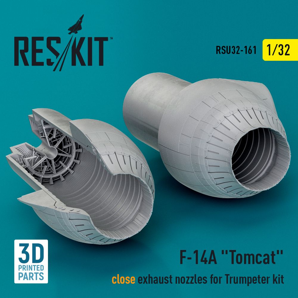 1:32 Grumman F-14A Tomcat close exhaust nozzles