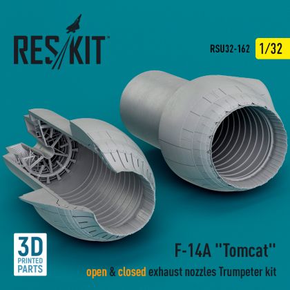 1:32 Grumman F-14A Tomcat open & closed exhaust nozzles 