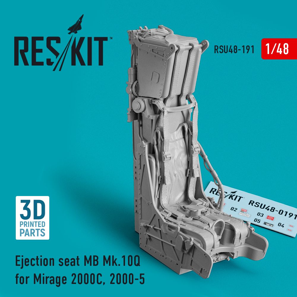 1:48 Ejection seat MB Mk.10Q for Dassault-Mirage 2000C/2000-5