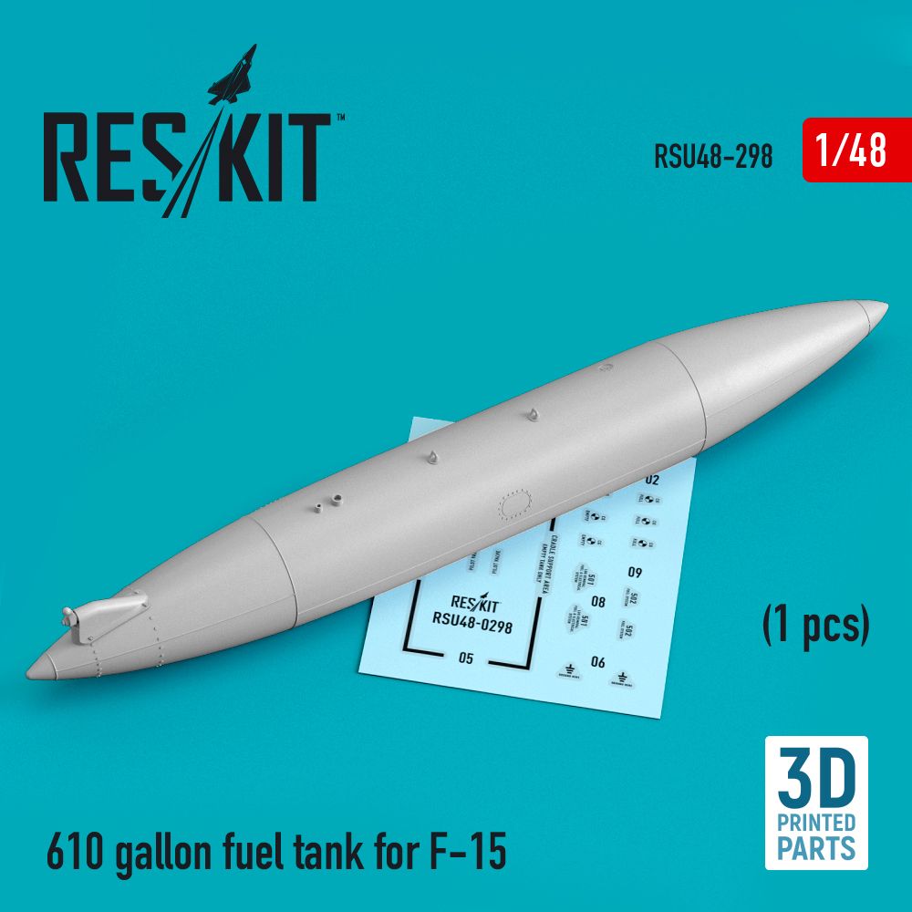 1:48 610 gallon fuel tank for McDonnell F-15E Eagle (1 pc)