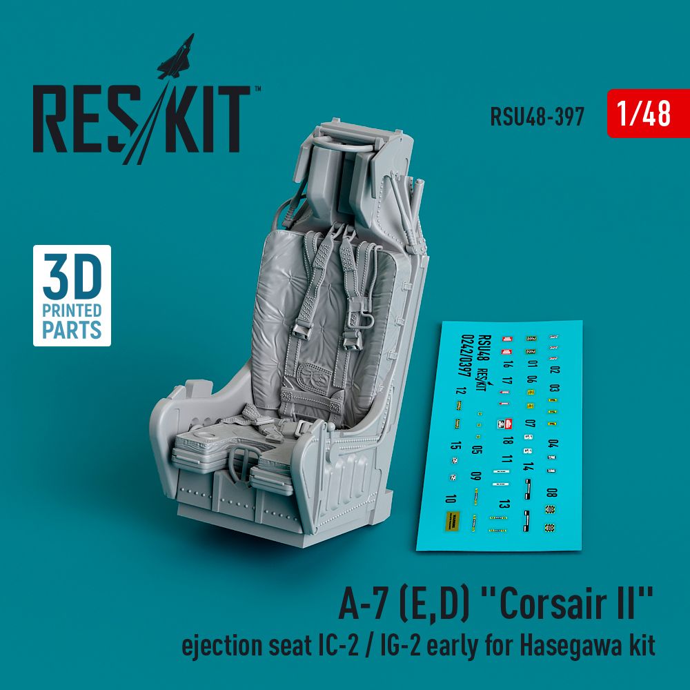 1:48 LTV A-7 (E,D) Corsair ejection seat IC-2 / IG-2 early