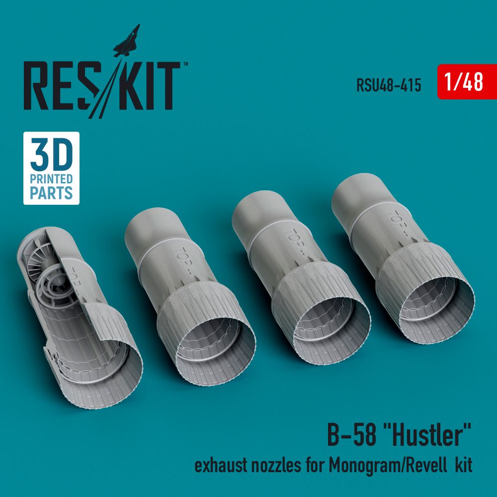 1:48 Convair B-58 Hustler exhaust nozzles