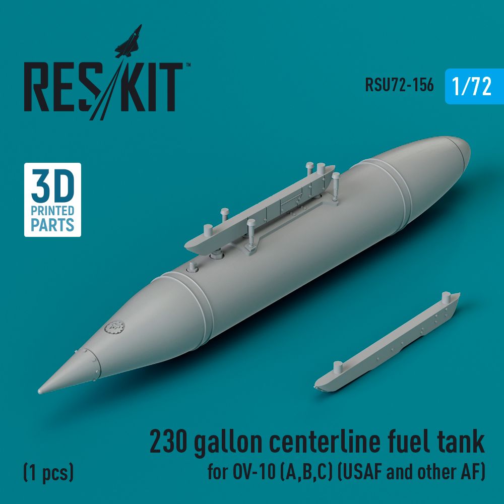 1:72 230 gallon centerline fuel tank