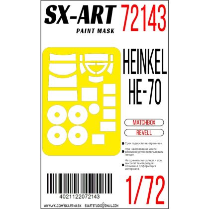 1:72 Paint mask Heinkel He 70 (REV/MATCHB.)