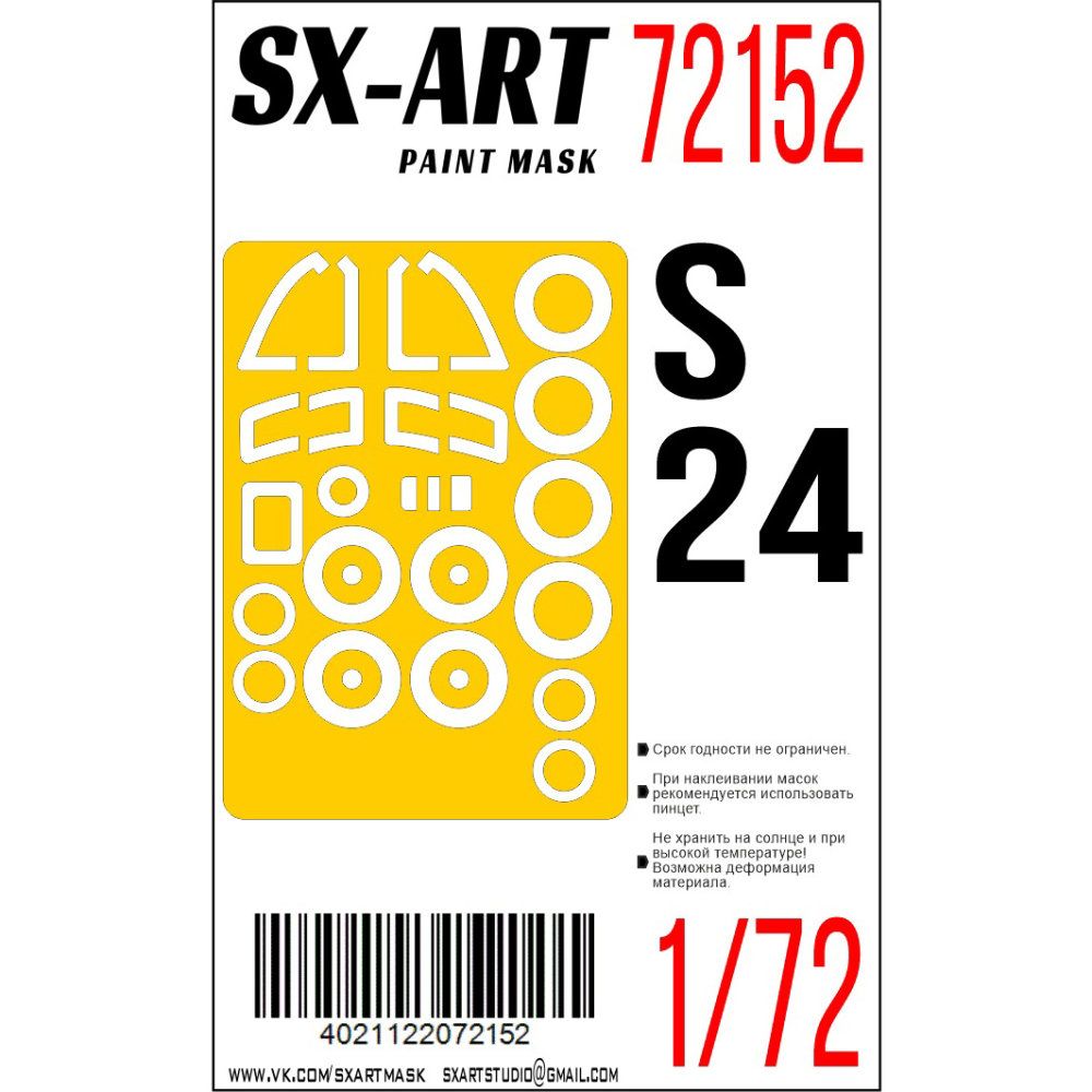 1:72 Paint mask Su-24M (TRUMP)