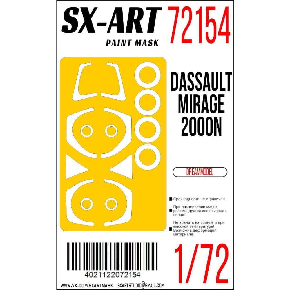 1:72 Paint mask Dassault Mirage 2000N (DREAM M.)