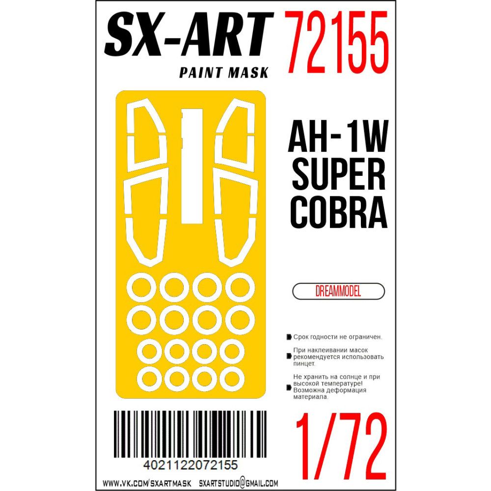 1:72 Paint mask AH-1W 'Super Cobra' (DREAM M.)