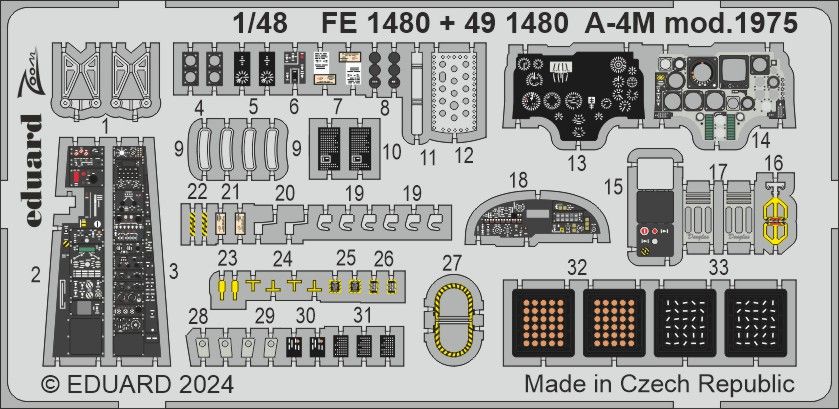 1:48 Douglas A-4M Skyhawk mod. 1975
