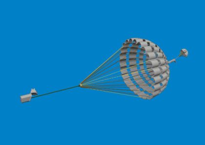 1:72 F-4E Phantom parachute PRINT