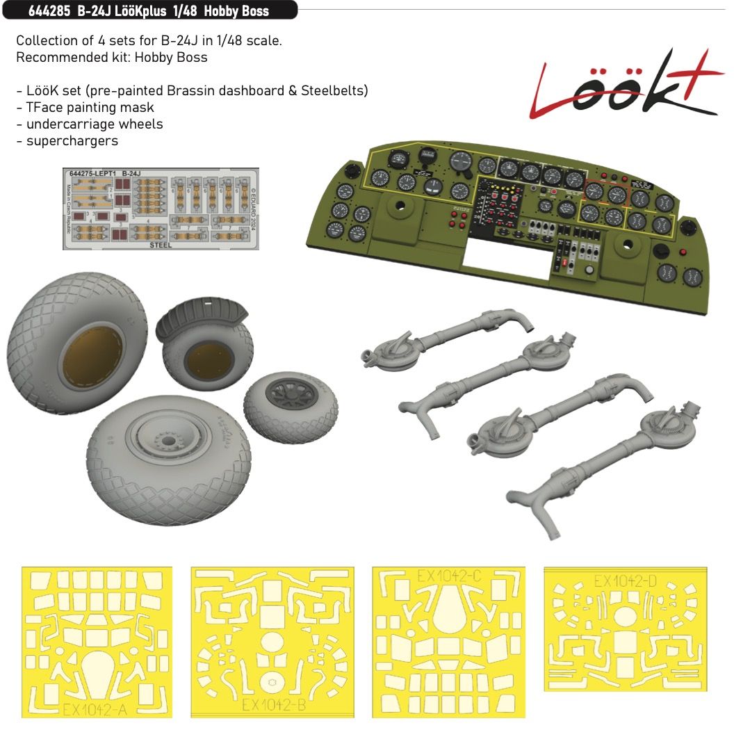 1:48 B-24J Liberator LooKplus